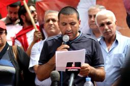 القيادي في الجبهة الشعبية الاسير المحرر علام الكعبي
