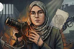 الصحفية الأسيرة بشرى الطويل تصميم مركز حنظلة.png
