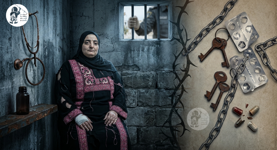 الأسيرة مها الرفاعي - مركز حنظلة