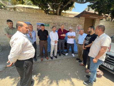 خيمة اعتصام إياد الجرجاوي (3)