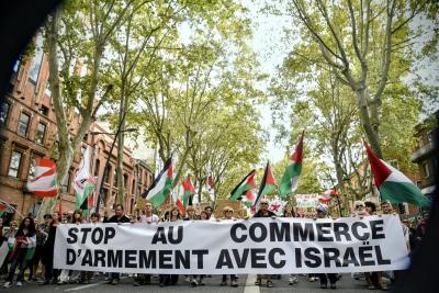 فعالية تضامنية مع الأسرى الفلسطينيين في تولوز بفرنسا3