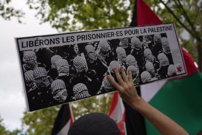 فعالية تضامنية مع الأسرى الفلسطينيين في تولوز بفرنسا2